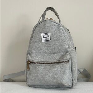 Herschel Small Gray Backpack